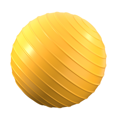 Fitness Ball  3D Icon