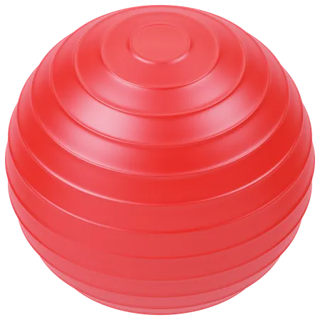 Fitness Ball  3D Icon