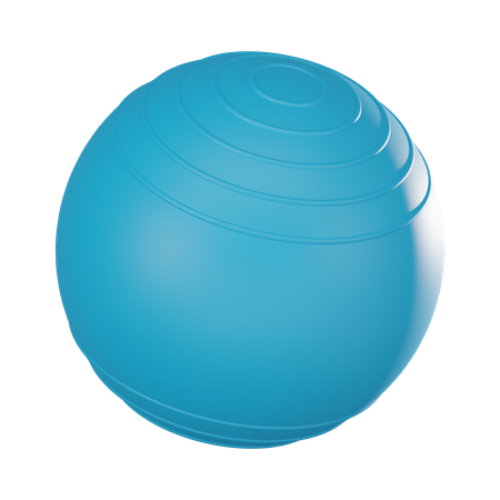 Fitness Ball  3D Icon