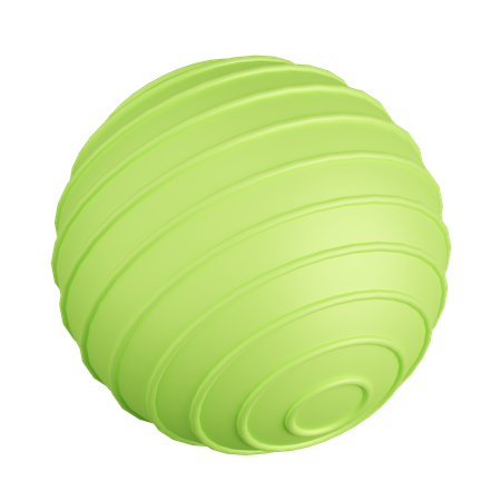 Fitness Ball  3D Icon