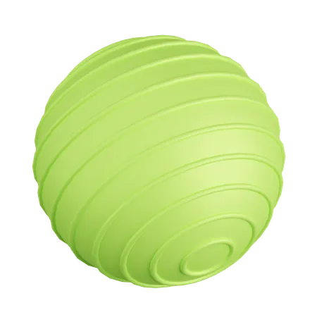Fitness Ball  3D Icon