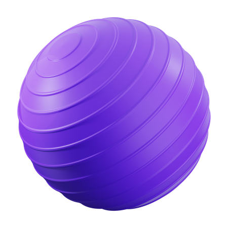 Fitness ball  3D Icon