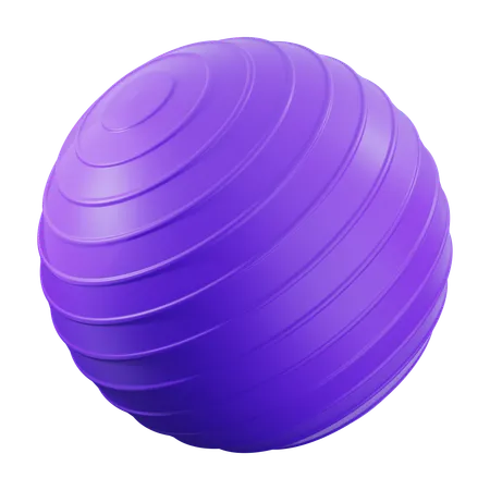 Fitness ball  3D Icon
