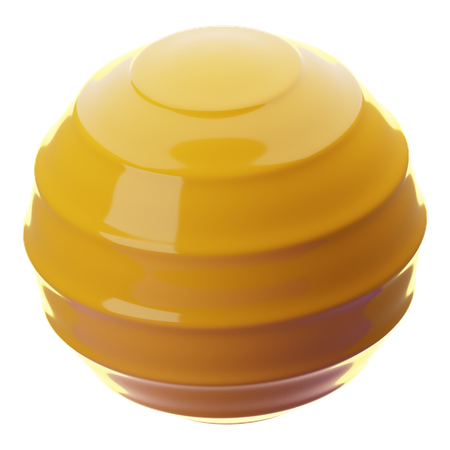 Fitness Ball  3D Icon