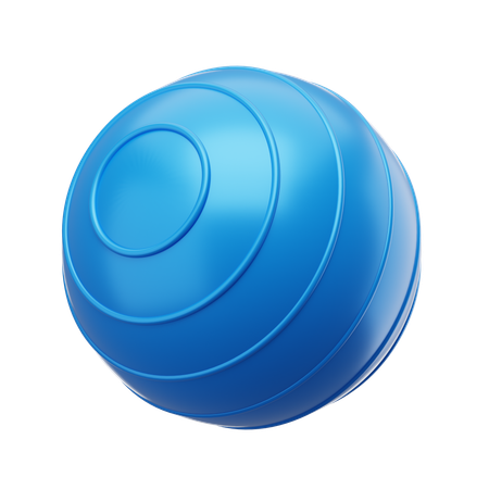 Fitness Ball  3D Icon