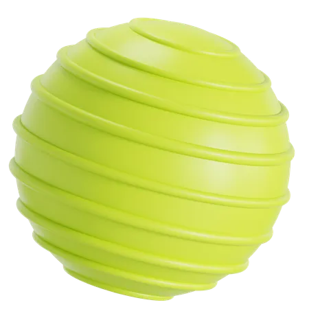 Fitness ball  3D Icon