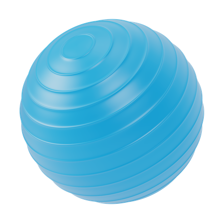 Fitness Ball  3D Icon