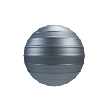 Fitness Ball  3D Illustration