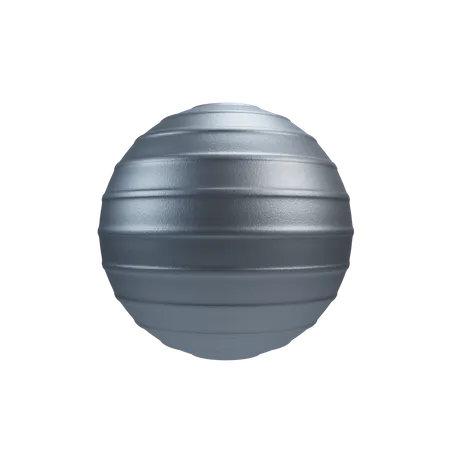 Fitness Ball  3D Illustration