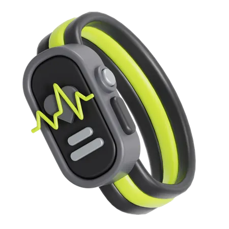 Fitness band  3D Icon