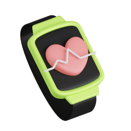 Fitness Band  3D Icon