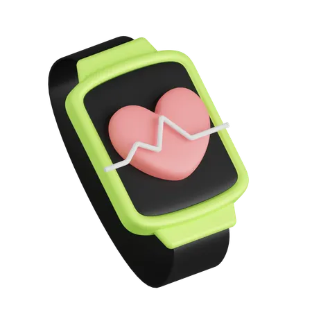 Fitness Band  3D Icon