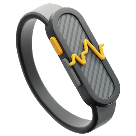 Fitness Band  3D Icon