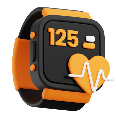 Fitness Band  3D Icon