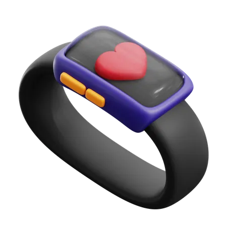 Fitness Band  3D Icon