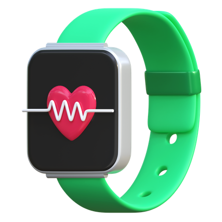 Fitness Band  3D Icon