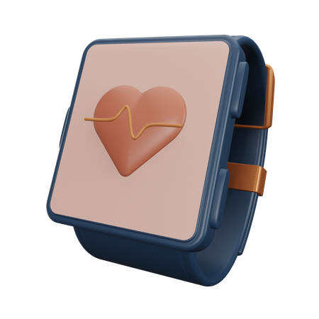 Fitness Band  3D Icon