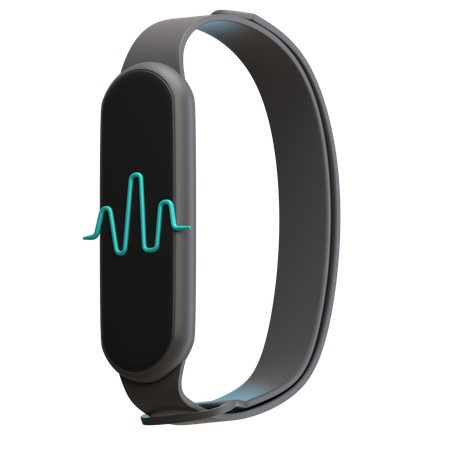 Fitness Band  3D Icon