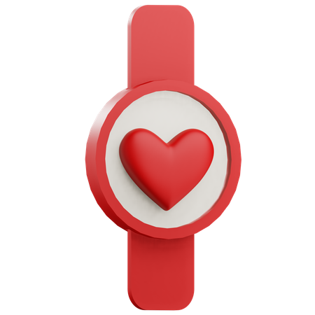 Fitness Band  3D Icon