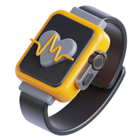 Fitness Band  3D Icon