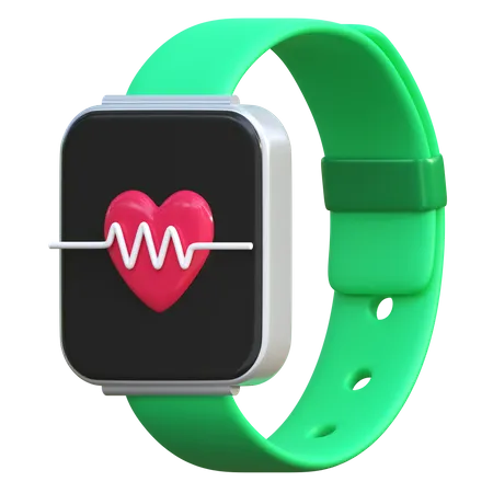 Fitness Band  3D Icon