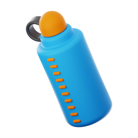 Fitness Bottle 3D Icon
