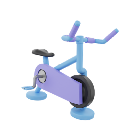 Fitness Fahrrad  3D Icon