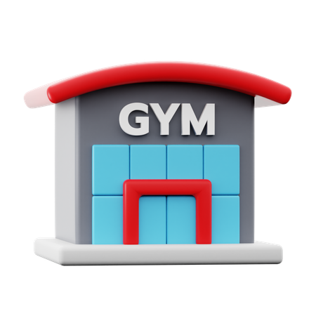 Fitness Gym  3D Icon