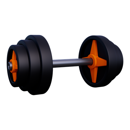 Fitness-Langhantel  3D Icon