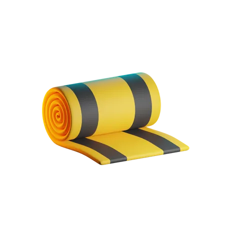 FITNESS MAT ISOLATED 3 D RENDER 3D Icon