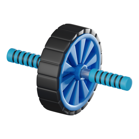 Fitness Roller  3D Icon