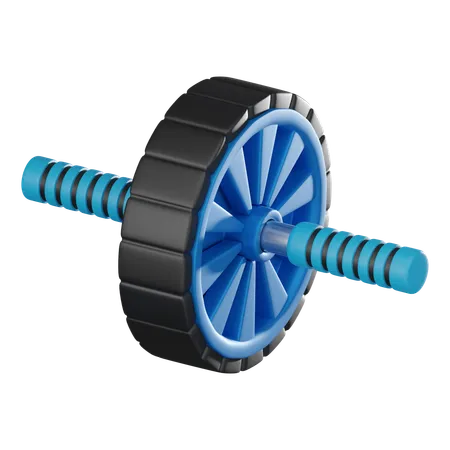 Fitness Roller  3D Icon