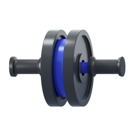 Fitness Roller  3D Icon