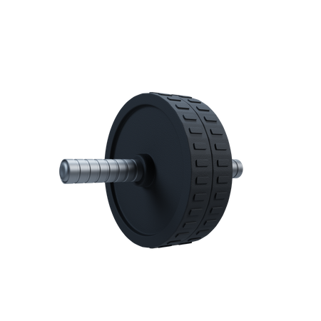 Fitness Roller  3D Illustration