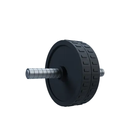 Fitness Roller  3D Illustration