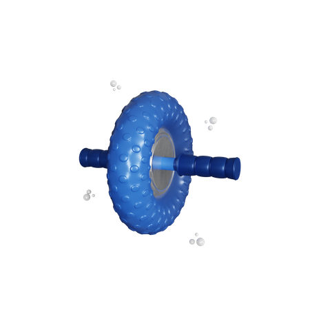 Fitness Roller  3D Illustration