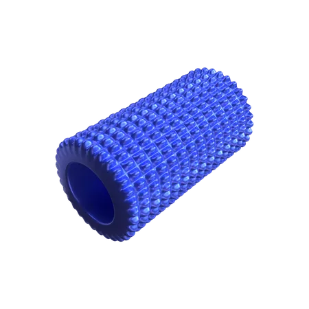 Mousse de rouleau de fitness  3D Illustration