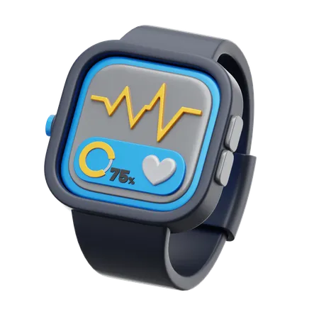 Smartwatch de fitness  3D Icon