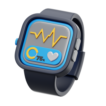 Fitness Smartwatch  3D Icon