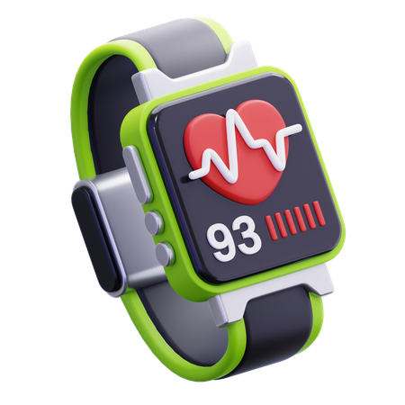 Fitness Smartwatch  3D Icon
