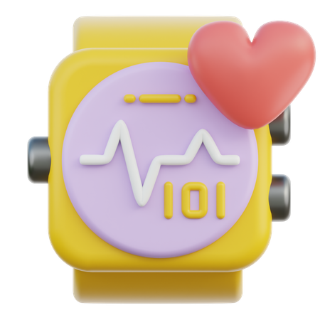 Fitness-Tracker  3D Icon