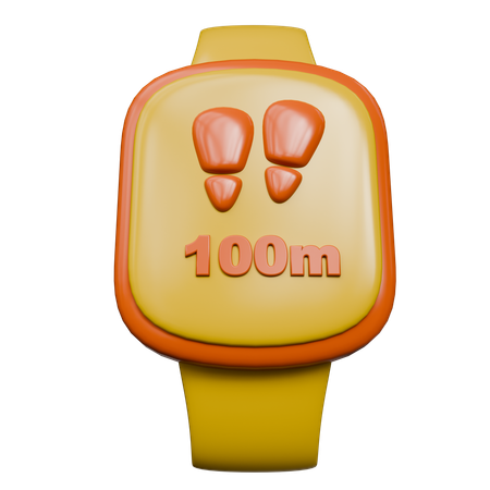 Fitness Tracker  3D Icon