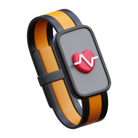 Fitness Tracker  3D Icon