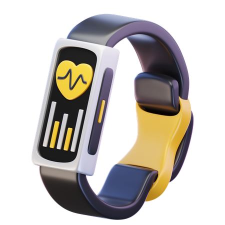 Fitness Tracker  3D Icon