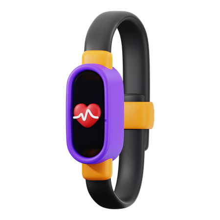 Fitness tracker  3D Icon
