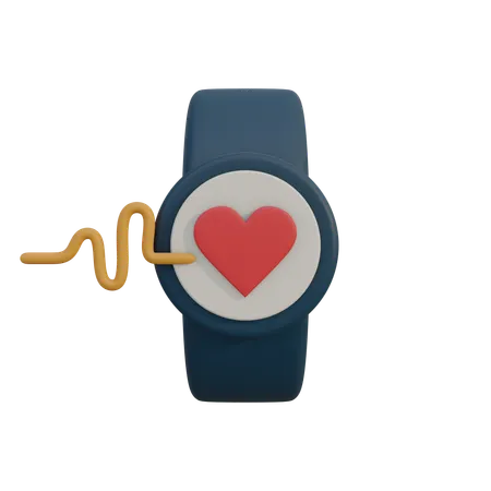 Fitness Tracker  3D Icon