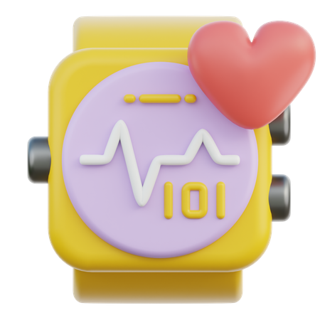 Fitness Tracker  3D Icon