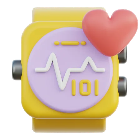 Fitness Tracker  3D Icon