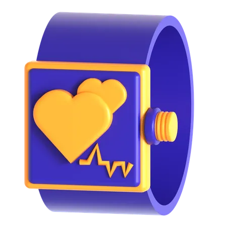 Fitness Tracker  3D Icon