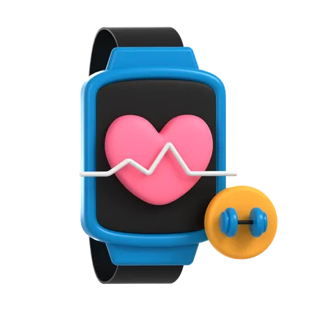 Fitness Tracker  3D Icon